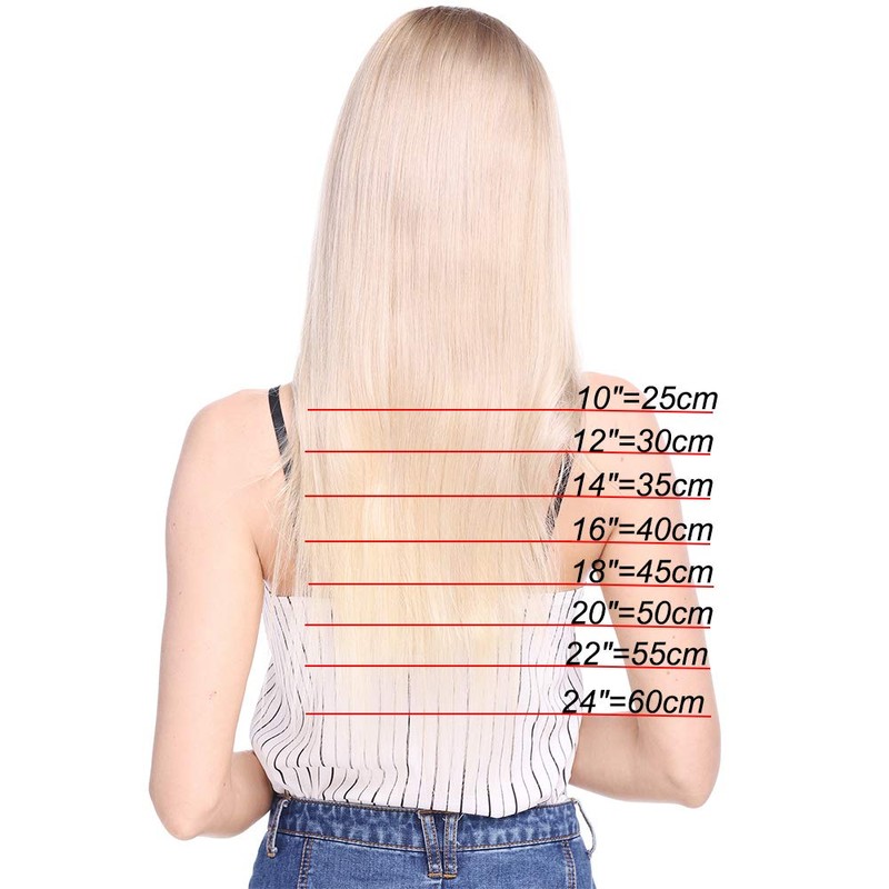 20 + 40 Pieces Real Hair Tape Extensions