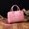Makcr Joacbv Top-Handle Crocodile Purses For Women Crossbody Leather Bags