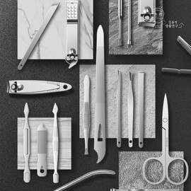 19-Piece Nail Clipper Set with Ear Pick and Beauty Scissors Skin Care