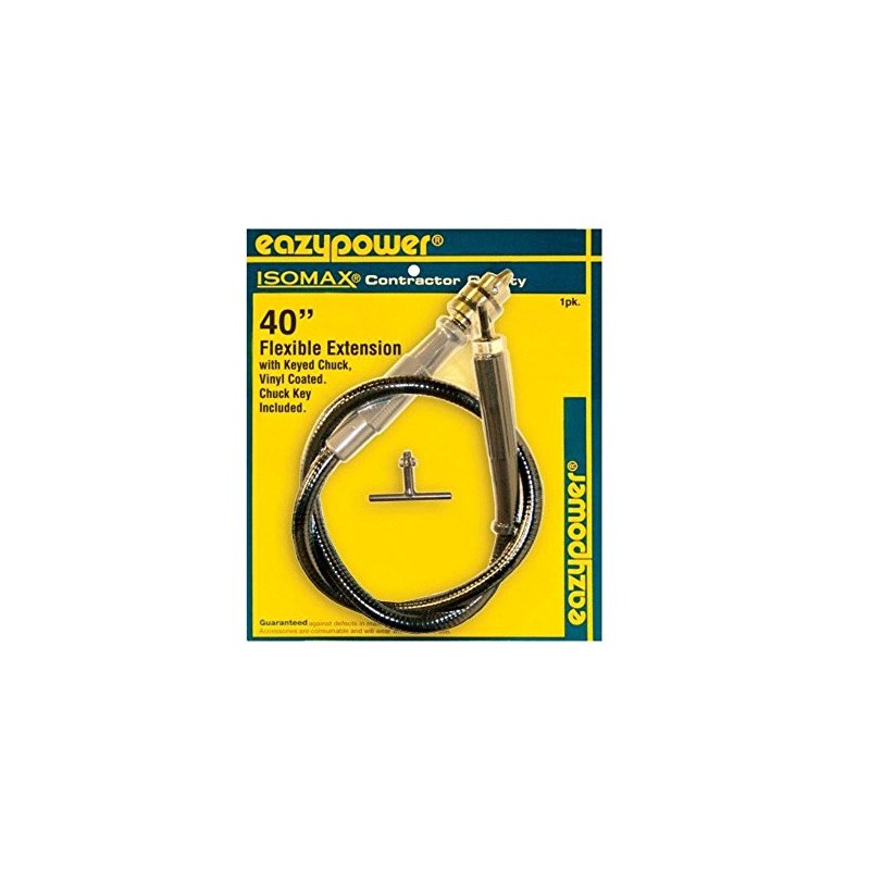 Eazypower 30167 40-Inch Flexible Drill Extension with 1/4-Inch Keyed Chuck