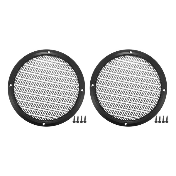 ACROPIX Universal 6" Car Speaker Grills Cover Mesh Round 6
