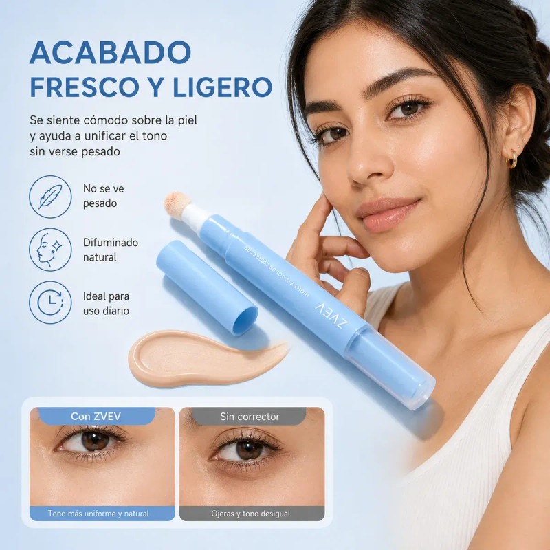 Hidratante Instantáneo Correctores Ojeras Liquido Black Ojer
