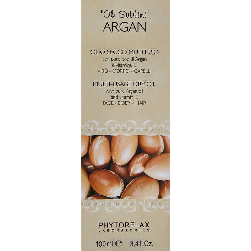 Phytorelax Laboratories Argan Multi-Usage Dry Oil - 100 ml