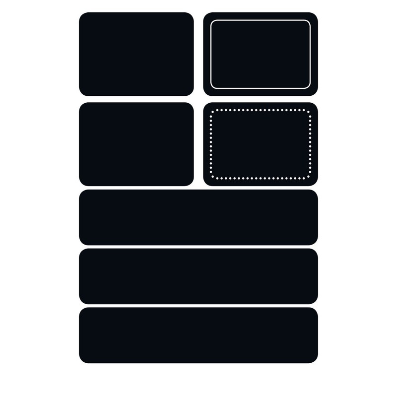 Herma Blackboard Labels Home Feel Rectangular