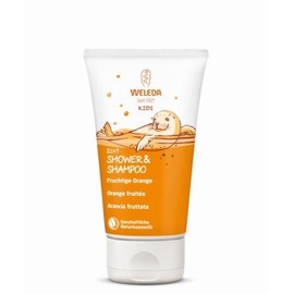 Weleda 2 in 1 Orange Kids Shower Shampoo 150ml