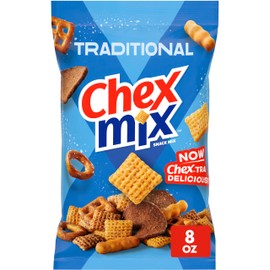 Chex Mix Traditional Original Recipe Snack Mix, Snacks, 8 oz