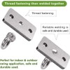 WAREMAID Wall Ceiling Mount Bracket for Suspension Strap, Battle Rope