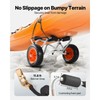 VEVOR Kayak Cart, 250 lbs Load Capacity, Foldable Kayak Trolley