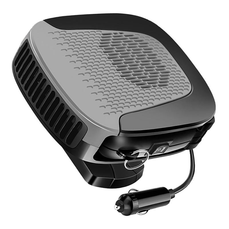 12V Car Heater Heating Fan 360° Rotation Automobile Interior Windshield
