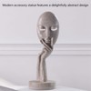 KOYRZAGH Modern Minimalist Woman Face Statues and Statues, Abstract Characters