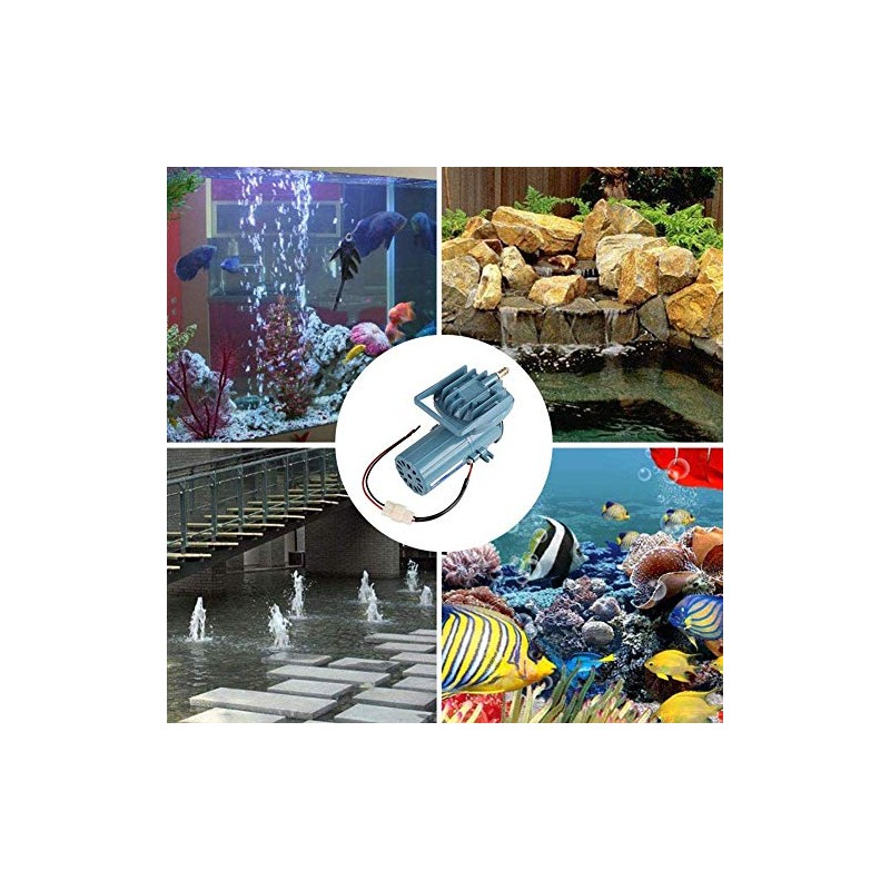 DC 12V Aquarium Air Pump 35W Aerator Pump for Fish