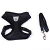 Life Utility Large Black Ventilated Dog Harness for Dogs, Puppies,