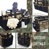 SCAVATA Wearable Cleaning Caddy, Cleaning Caddy Supplies Organizer with Handle