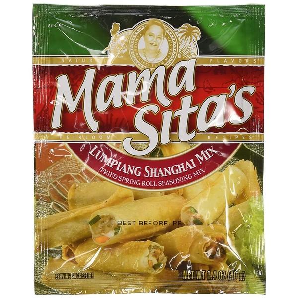 Mama Sitas Lumpiang Shanghai Mix (Fried Spring Roll Seasoning Mix) 2 Pack