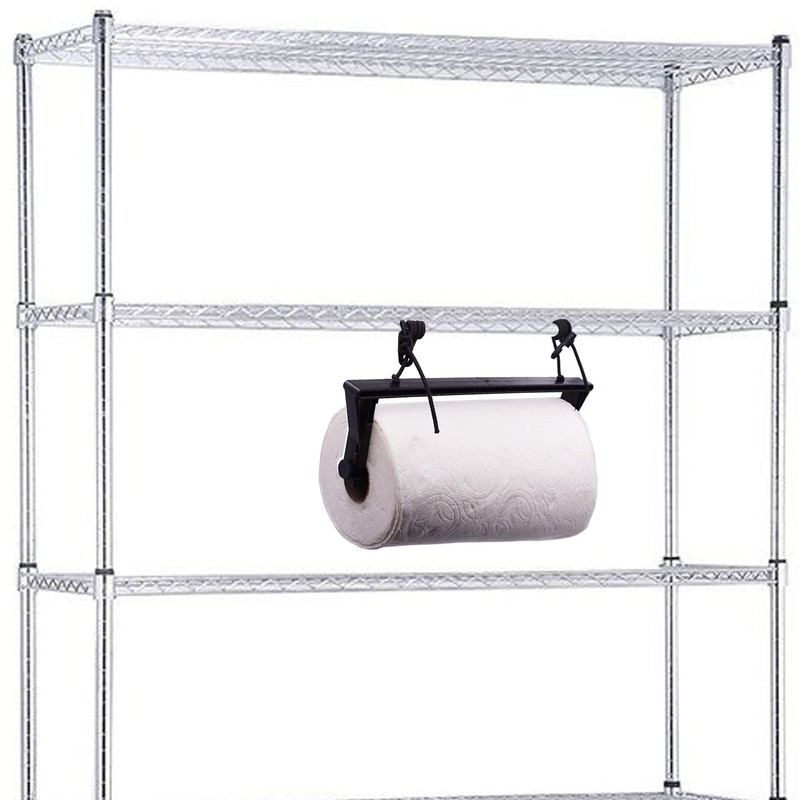 YYST Wire Shelving Paper Towel Holder Paper Towel Holder for