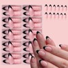 120 Piezas Uñas Postizas, Uñas Postizas Cortas, Uñas Press On