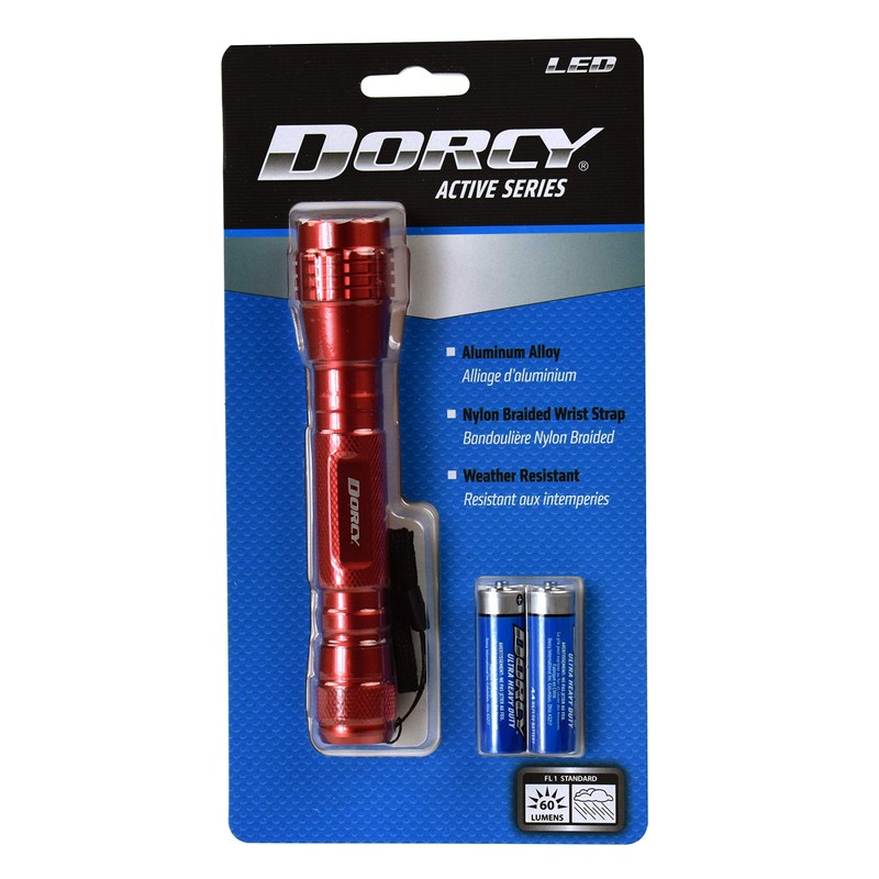 Dorcy 60 Lumen LED Personal Flashlight, 41-4016 , Black