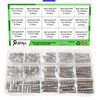 Ruibapa 235PCS Springs Assortment Kit 304 Stainless Steel Compression Springs