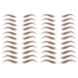 Yesallwas 4D Eyebrow Tattoo Sticker 22-Pairs False Eyebrows Long Lasting Waterproof Makeup Eyebrow Transfers Stickers for Women Lady 2 Sheets (JD-11)