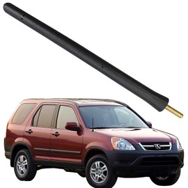 Short Antenna for Honda Odyssey (1995-2004), Honda CR-V (1995-2006) Antenna - 6 3/4 Inch Car Wash Proof, Internal Copper Coil Antenna Mast Replacement
