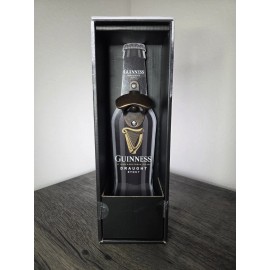 Guinness Draught Stout Wooden Bottle Opener Cap Catcher