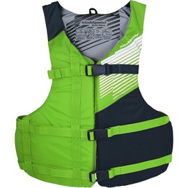 Stohlquist FIT Oversized Adult Life Jacket, US Coast Guard Approved Type III Life Vest, PFD for Men and Women, Easily Adjustable, Lightweight and High Buoyancy. Plus Size (48-60" Chest)