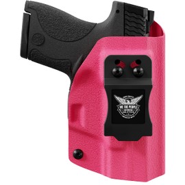 We The People Holsters - Pink - Left Hand - IWB Holster Compatible with Glock 17/MOS / 22/MOS / 31/MOS / 47 MOS w/Streamlight TLR-7/7A Light RDS
