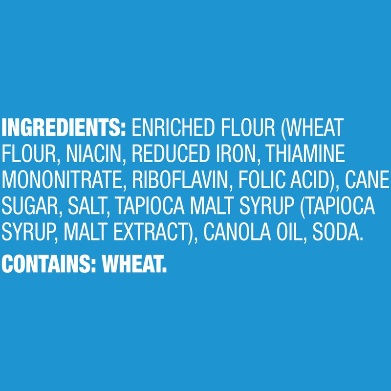 Snack Factory Pretzel Crisps, Original, 1 Oz Snack Bags, 10