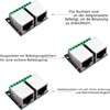 XIFUHUI 2pcs RJ45 Ethernet Breakout Board Single Socket Adapter, 2.54