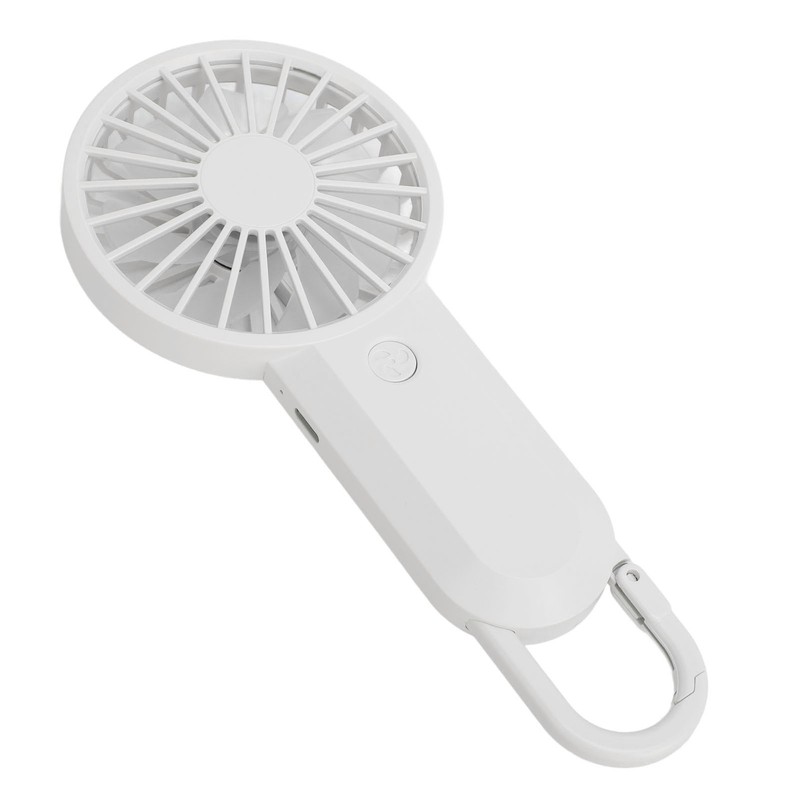 Handheld Fan USB Rechargeable Hand Fan Silent Operation Easy Hanging