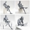 Drawing Doll 30 Pieces Articulated with Stand Muscles Figure Gesture