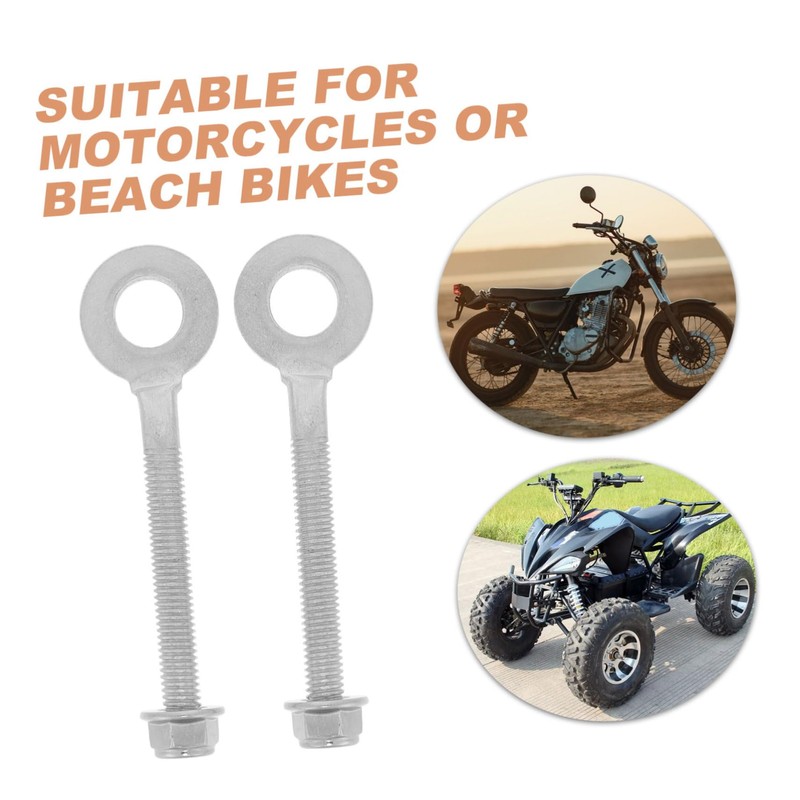 Ciieeo 2pcs Off Road Chain Adjuster for Atv Dirt Bike