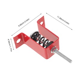 ABOOFAN Hanger Mount Vibration Isolator for Load Easy Install Spring Damper for Quiet Indoor Use for Theater and Fan Coil Units