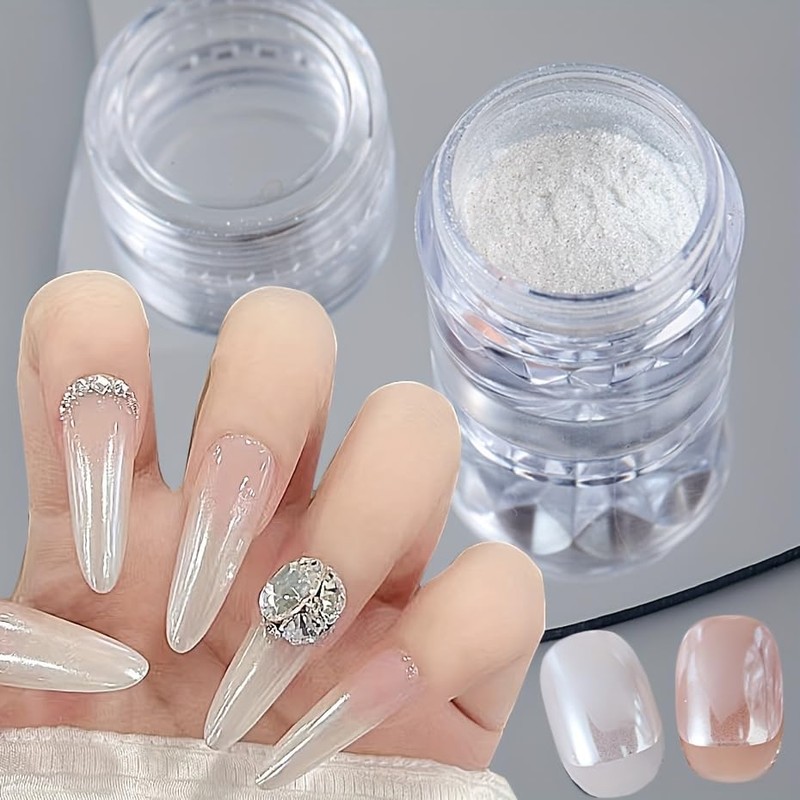  Laser Glitter Nail Powder for Manicure Art – Odorless