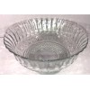 Greenbrier Glass Serving Bowl Cut Clear Vintage Style 7 1/4