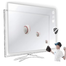 Vizomax 55 inch TV Screen Protector for LCD, LED, OLED & QLED 4K HDTV