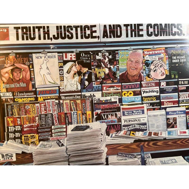 Ken Keeley - Truth, Justice, And The Comics (1993) Newsstand