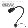 Machine Light LED Gooseneck Work Lamp 7W with Magnetic Base