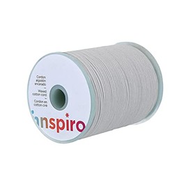Waxed Cotton Cord Fine White 1.0mm 100m