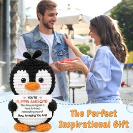 Positive Penguin Gifts, Good Luck Positive Gifts With Card