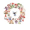 Waterproof Fairy Tale Garden Mushroom Sticker Pack (31pcs) Cute Vinyl