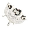 Serving Bowl European Style Retro Elegant Alloy Fruit Bowl for