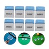 BIUDECO Professional Billiard Cue Chalk Cubes 12 Pieces for Pool