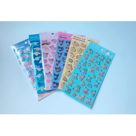 can do Little Twin Stars pukutto Sticker Puffy Cushion Sticker Cute Kirara