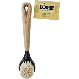 Lodge 19240111000000 FBA SCRBRSH 10" Scrub Brush, tan, Black