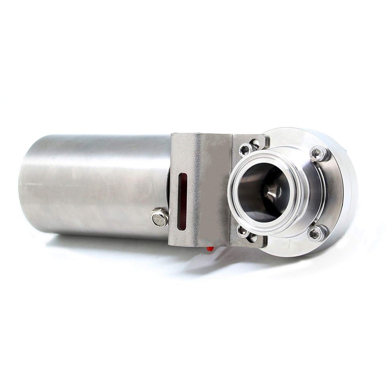 QiiMii 2" Sanitary SS304 Tri Clamp Pneumatic Actuator Butterfly Valve