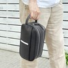 Coordination laptop bag clutch bag wrist bag office look casual Black
