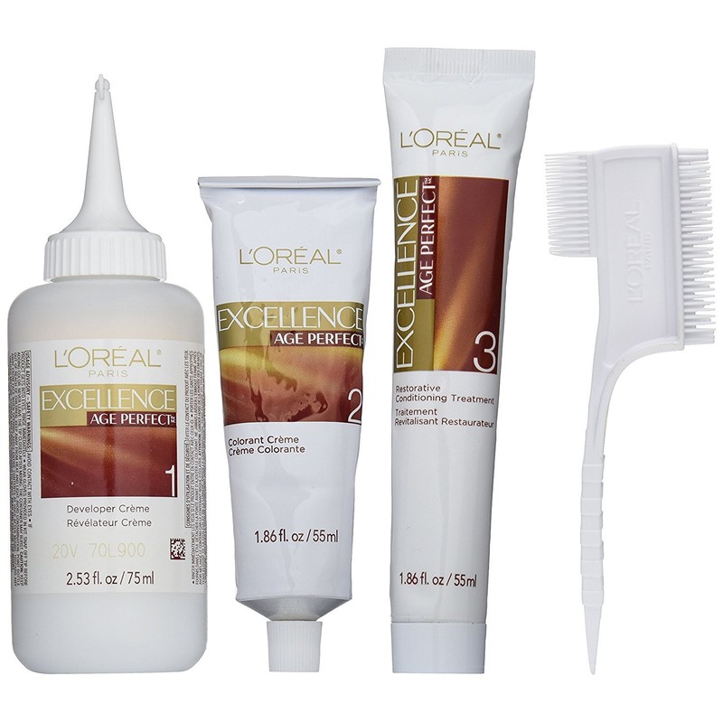 L'Oreal Paris Age Perfect Permanent Hair Color, 7G Dark Natural