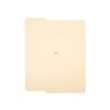 Staples 810353 Heavyweight Manila File Folders 3 Tab Legal 50/Box