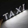 YSY White LED Sign Decor, Taxi Flashing Hook on Car